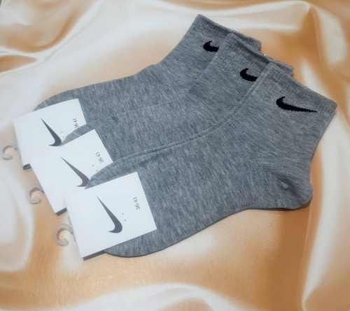 Носки спортивные серые Nike р-р 36-41, 1 пара
