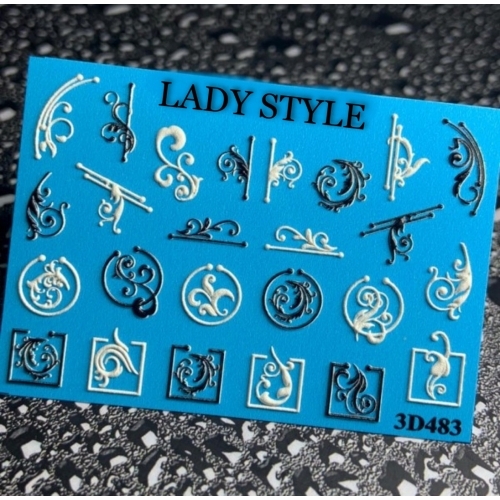 Слайдер дизайн 3D-483 Lady Style
