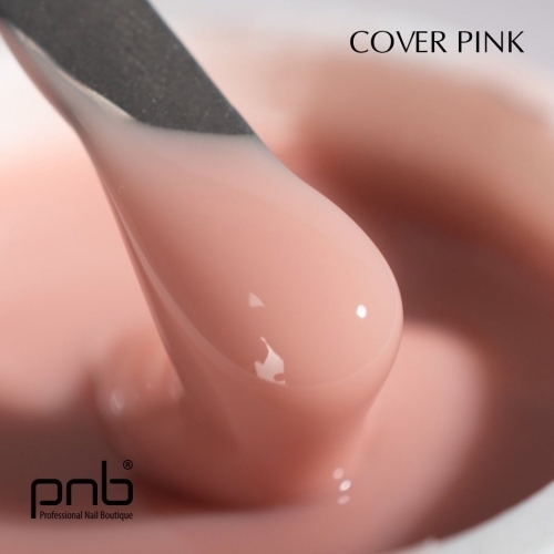 Гель камуфлирующий розовый Builder Gel Cover Pink PNB, 15 мл.