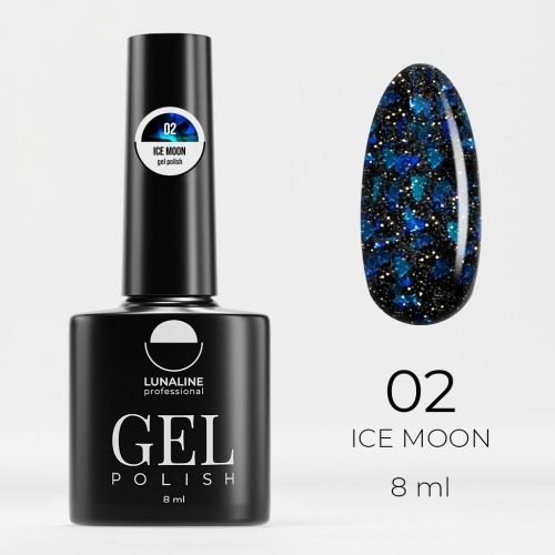 Гель-лак Ice Moon 02 LunaLine, 8 мл.