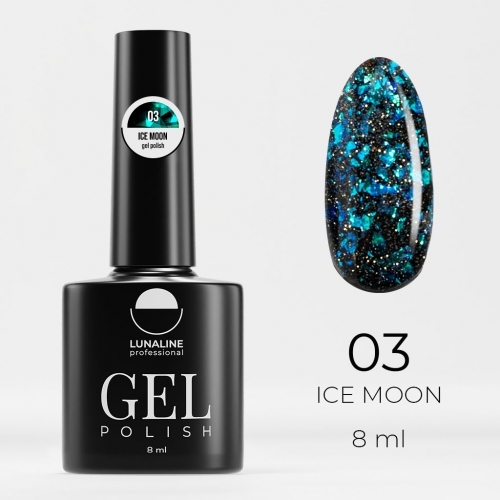 Гель-лак Ice Moon 03 LunaLine, 8 мл.