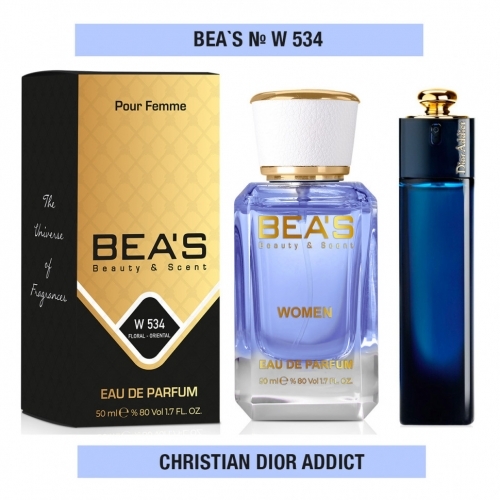 Парфюм Beas Christian Dior Addict for women, 50 ml W 534
