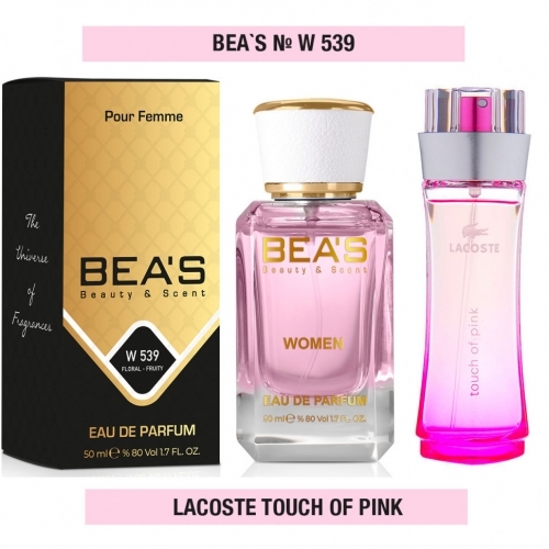 Парфюм Beas Lacoste Touch of Pink for women, 50 ml W 539
