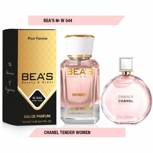 Парфюм Beas Chanel Tender Parfum Women, 50 ml W 544