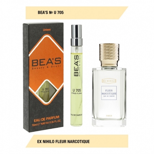 Компактный парфюм Beas Ex Nihilo Fleur Narcotique unisex, 10 мл. арт. U 705